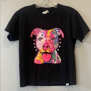 Colorful pit bull  Dog Graphic T-Shirt